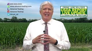 Advance Trading Corn Market Update 6282023 [upl. by Flori]