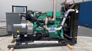 Load Testing a 500kVA Prime Power Volvo Diesel Powered Generator [upl. by Nuy]