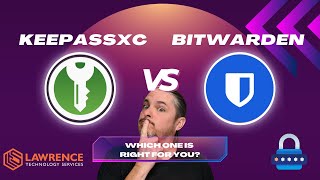 Password Managers KeePassXC VS Bitwarden [upl. by Auhsuj]