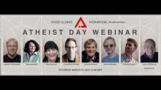 Atheist Day video conference event hosted by Atheist Alliance International [upl. by Anawot]