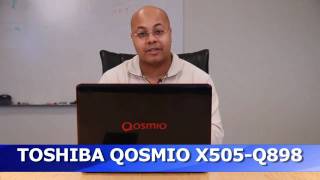 Toshiba Qosmio X505 Laptop Review HD [upl. by Targett108]