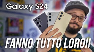 TUTTO su SAMSUNG GALAXY S24 PREZZI AI e COSA CAMBIA vs S23 [upl. by Rivi]