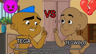 Tegwolo vs Tega  Im more protected than you  TEGWOLO COMEDY [upl. by Fuller41]