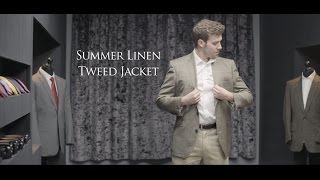 Mens Linen Tweed Blazers from Samuel Windsor [upl. by Alicul]