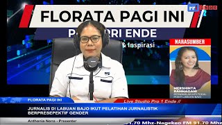 JURNALIS DI LABUAN BAJO IKUT PELATIHAN JURNALISTIK BERPRESEPEKTIF GENDER [upl. by Lybis]