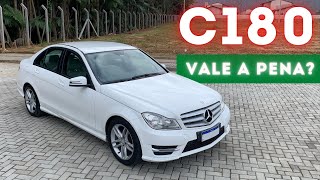 Review Mercedes C180 2014  Melhor classe C de todos os tempos [upl. by Nawtna]