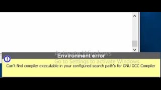 Cant find compiler executable in your configured search path for gnu gcc compilerCodeblocks [upl. by Etirugram681]