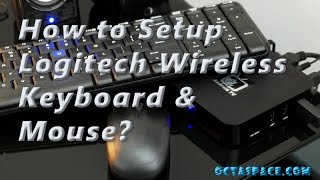 How to Setup Logitech MK220 Wireless Keyboard Mouse Combo to a Laptop or Tablet [upl. by Charmane]