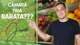 Aprenda a fazer uma CÂMARA FRIA do ZERO para seu Hortifruti Gastando pouco [upl. by Annais]