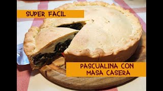 Pascualina clásica con masa casera de leche [upl. by Dachi324]