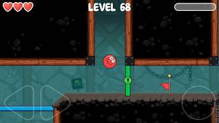 Red Ball 4  Into The Cave Level 68  Android Gameplay And Walkthrough [upl. by Dombrowski683]