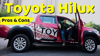 Toyota Hilux Pros amp Cons  क्या सही क्या नहीं Autoz [upl. by Reyaht869]