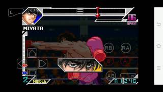 HAJIME NO IPPO FIGHTING GBAMiyata jolt counter [upl. by Nannek444]