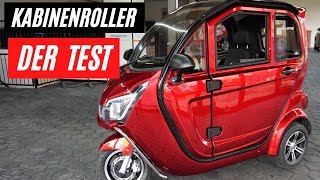 Elektro Kabinenroller Der Test mit Probefahrt [upl. by Adamina851]