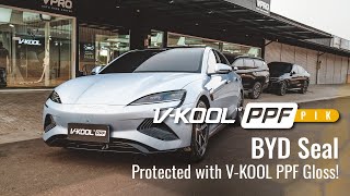 BYD Seal Fully Protected with VKOOL PPF [upl. by Enelrahs913]