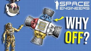 Why Dampeners OFF in Ship Fights Space Engineers [upl. by Iover]