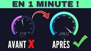 🚀 BOOSTER sa CONNEXION INTERNET en 1 ASTUCE en 2024 [upl. by Vally]