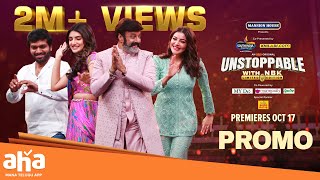 Unstoppable Ep 1 Promo🔥  Kajal Sreeleela Anil  UnstoppableWithNBK  Premieres Oct 17 [upl. by Olson442]