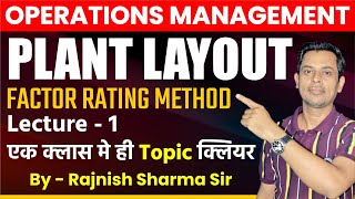 Plant Location  Factors Affecting Plant Location  Operations Management  OM  Rajnish Sharma [upl. by Alica261]