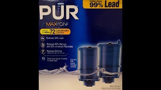 Easy Way to Change Pur Water Filter and get the Light Back Green How To [upl. by Alletniuq]