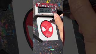 【ASMR】Drawing SpiderMan in 40 Sec [upl. by Rico291]