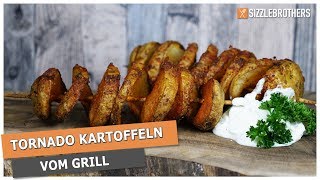 Tornado Kartoffeln grillen  Kartoffeln vom Grill [upl. by Steffen]