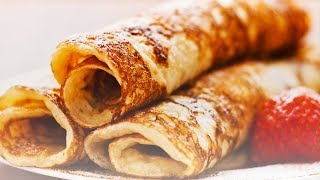 LA MEILLEURE RECETTE DE CRÊPES  Rapide et facile [upl. by Elbring]