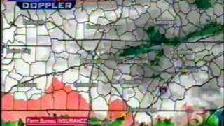 WTVF Nashville quotMajor Winter Stormquot 500 Update [upl. by Borchers832]