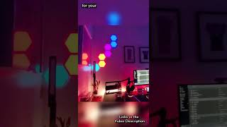 Hexagon Light Panels Transform Your Space with Smart LED Wall Lights [upl. by Azilef686]