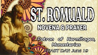 St Romuald Novena and Prayer  Pray for 9 Consecutive Days [upl. by Nawtna]