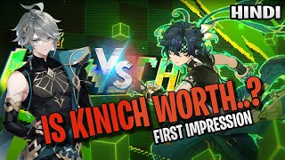 HINDI Is Kinich Worth it amp Better Than Alhaitham  Kinich First Impression Review Genshin 51 [upl. by Eolcin]