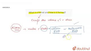 What is a kernel and how is it formed  11  CHEMICAL BONDING AND MOLECULAR STRUCTURE  CHEMIS [upl. by Clarhe]