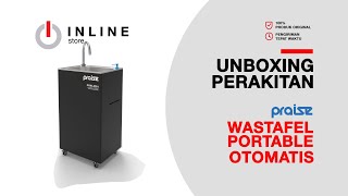 Unboxing Wastafel Portable OtomatisPraise [upl. by Ahsirak]