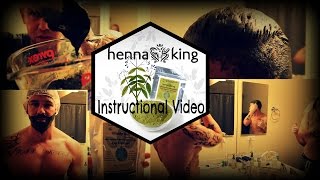 Manly Guy Instructions  all natural hair coloring  HennaKingcom [upl. by Binny340]