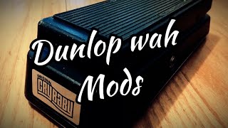 Dunlop Wah mods All 4 from GMR spares [upl. by Luckin62]