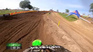 GoPro Adam Cianciarulo Wins 2020 RedBud 2 MX National  450 Moto 1 amp 2 Highlights [upl. by Digirb]