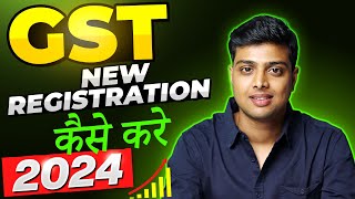 GST apply for online selling  GST registration kaise kare 2024  Beginner To expert [upl. by Enamrahc]