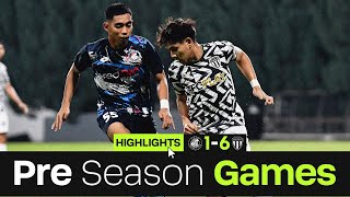 PDRM FC 1  6 TERENGGANU FC  PRESEASON 2024 HIGHLIGHTS [upl. by Epolulot]