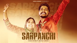 SARPANCHI Official Video Didar Chhina Ft Monika Sandhu  Latest Punjabi song 2024 [upl. by Rafferty]