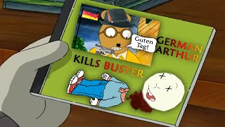 Arthur YTP  German Arthur Wrecks Buster [upl. by Nagyam602]