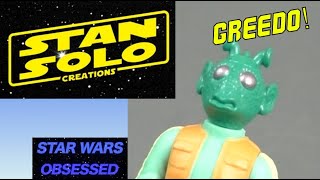 Stan Solo Creations Movie Accurate Greedo Figure starwars [upl. by Aenit]