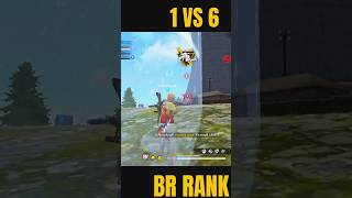 Br rank Last Zone🔥🥶1vs6 situation 🥵freefire trending reels shorts totalgamingsupport ff [upl. by Liesa]