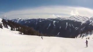 Saalbach Hinterglemm Piste 7 SprinterAbfahrt [upl. by Yamauchi23]