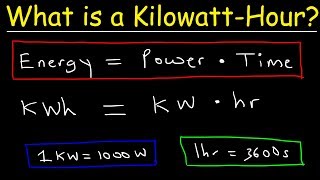 What is a Kilowatt hour [upl. by Asamot]