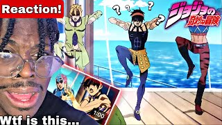 excuse me… “Gang Torture Dance” Reaction  Jojo’s Bizarre Adventure [upl. by Lodie825]