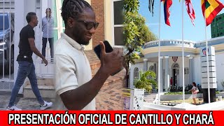 EN VIVO PRESENTACIÓN OFICIAL DE VÍTOR CANTILLO Y JIMMY CHARÁ DESDE LA SEDE ADMINISTRATIVA DE JUNIOR [upl. by Eido]