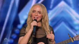 Americas Got Talent 2021 Madilyn Bailey Full Performance amp Judges Comments Auditions Week 6 S16E06 [upl. by Schoenfelder]