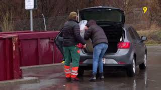 TAXE AU SAC LES DÉCHETTERIES SONT PRISES DASSAUT VISITE À MARTIGNY [upl. by Lleret150]