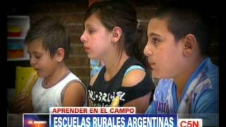 C5N  EDUCACIÓN ESCUELAS RURALES ARGENTINAS [upl. by Abeh]