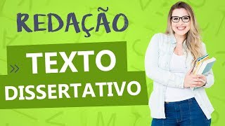 TEXTO DISSERTATIVO CARACTERÍSTICAS DA REDAÇÃO  Profa Pamba [upl. by Afrika]